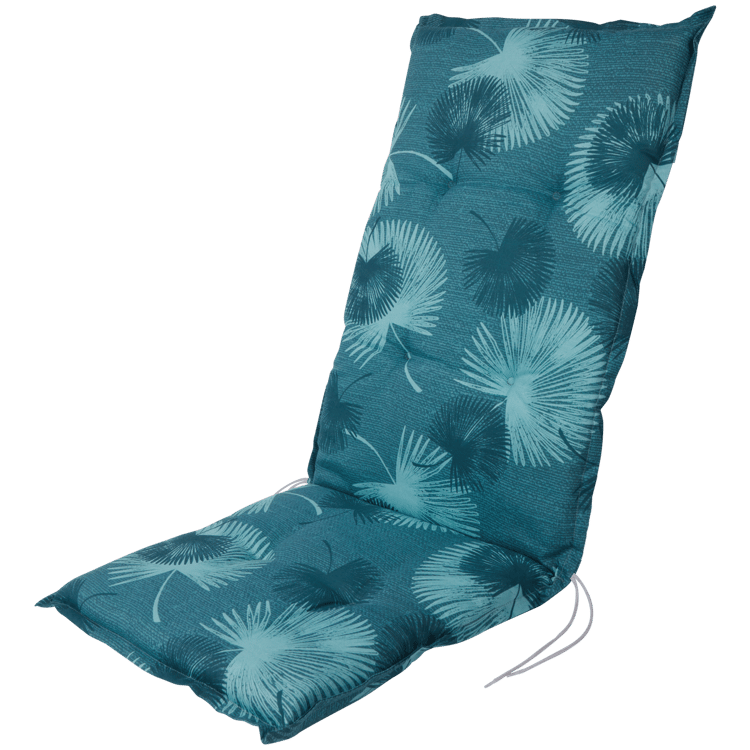 Coussin de chaise de jardin à motif plume
