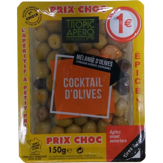 Cocktail d'olives TROPIC APERO