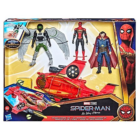 Marvel Spider-Man Jet araignée, figurines...
