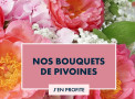 catalogue monceau fleurs du moment - bouquets pivoines