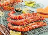 gambas rouges dargentine sauvages entieres crues congelees