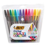 photo 15 stylos cristal multi-color