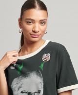 T-shirt en r&eacute;&eacute;dition Ringspun et motif Allstars KF Vintage