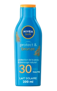 Lait Protect And Bronze Spf 30 Nivea Sun