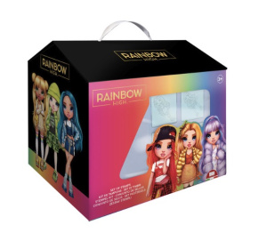 Maison coloriage Rainbow high DISNEY