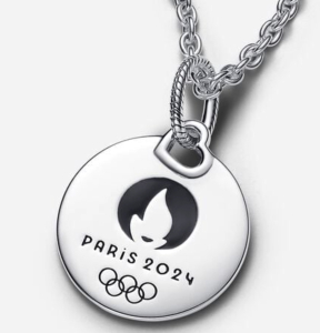 Charm Pendant Gravable Jeux Olympiques de Paris...