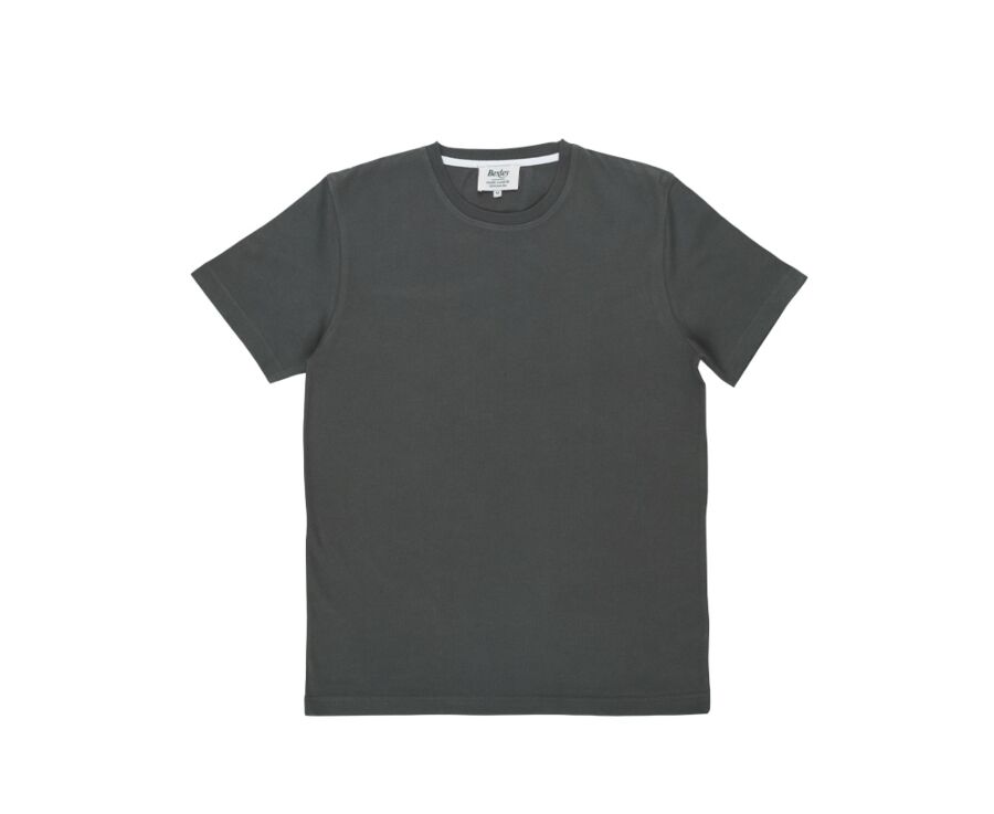 Tee-shirt coton bio uni Vert foncé - EDGAR III