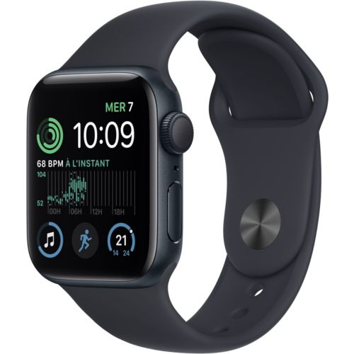 Montre connectée  APPLE WATCH  SE 40MM Alu/Minuit