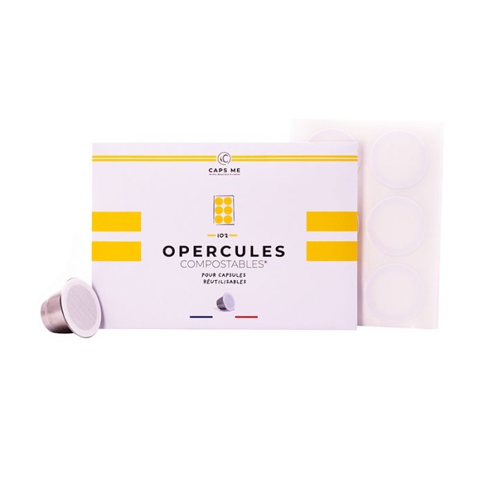 Capsules café CAPS ME OPERCULES-102 compostables