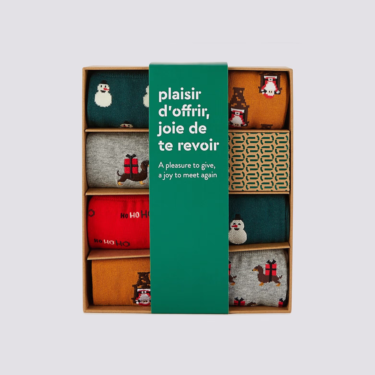 Coffret cadeau de 7 paires de chaussettes...