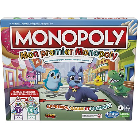 Monopoly Junior - Mon Premier Monopoly, jeu de...