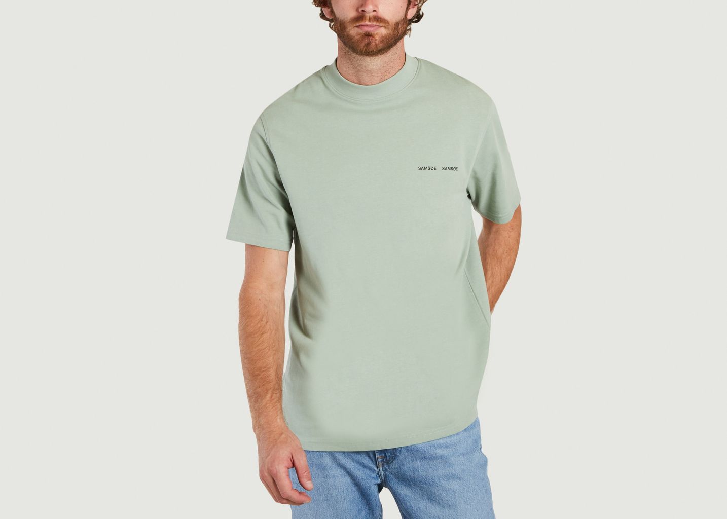 T-shirt siglé en coton bio Norsbro
