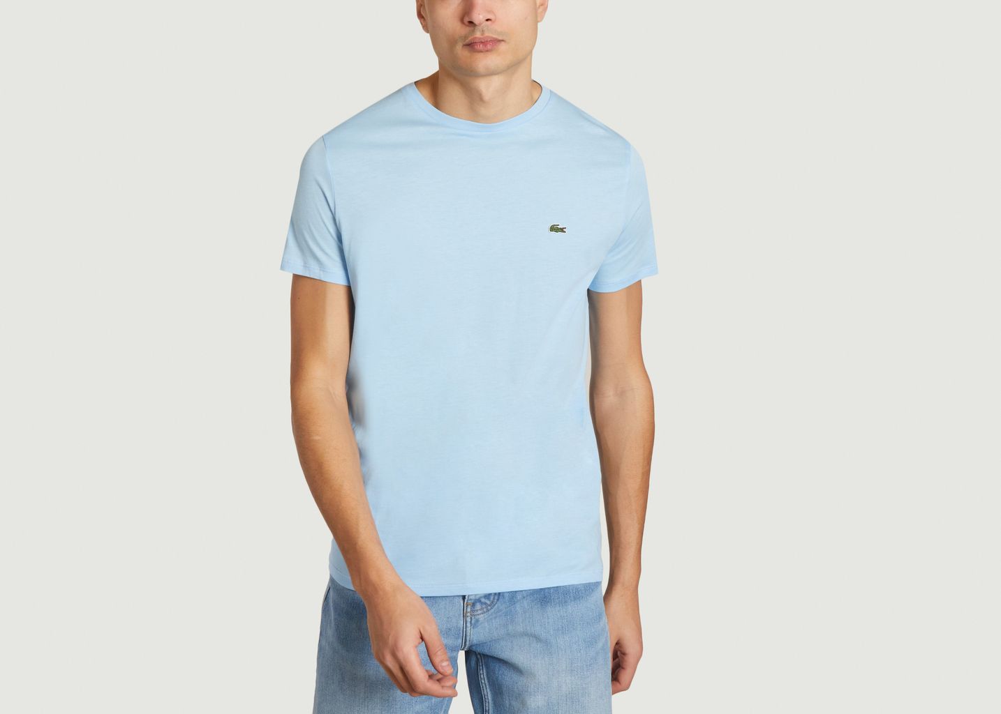 T-shirt ajusté en coton pima