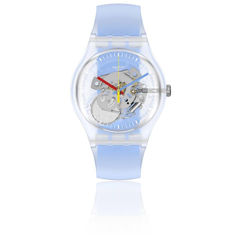 Montre Clearly Blue Striped SUOK156